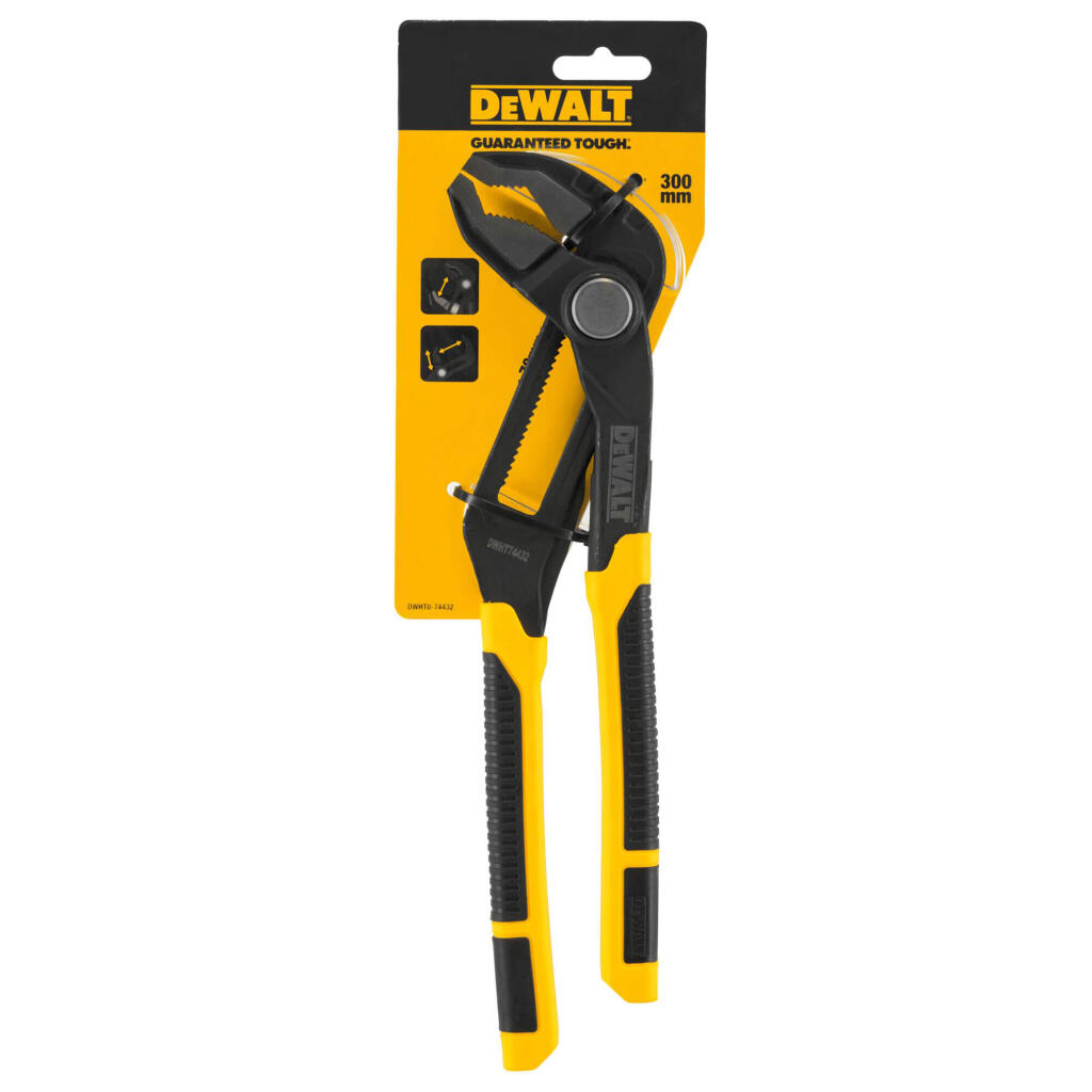 Пассатижи переставные сантехнические длиной 300 мм DeWALT DWHT0-74432 DWHT0-74432 - Изображение 3