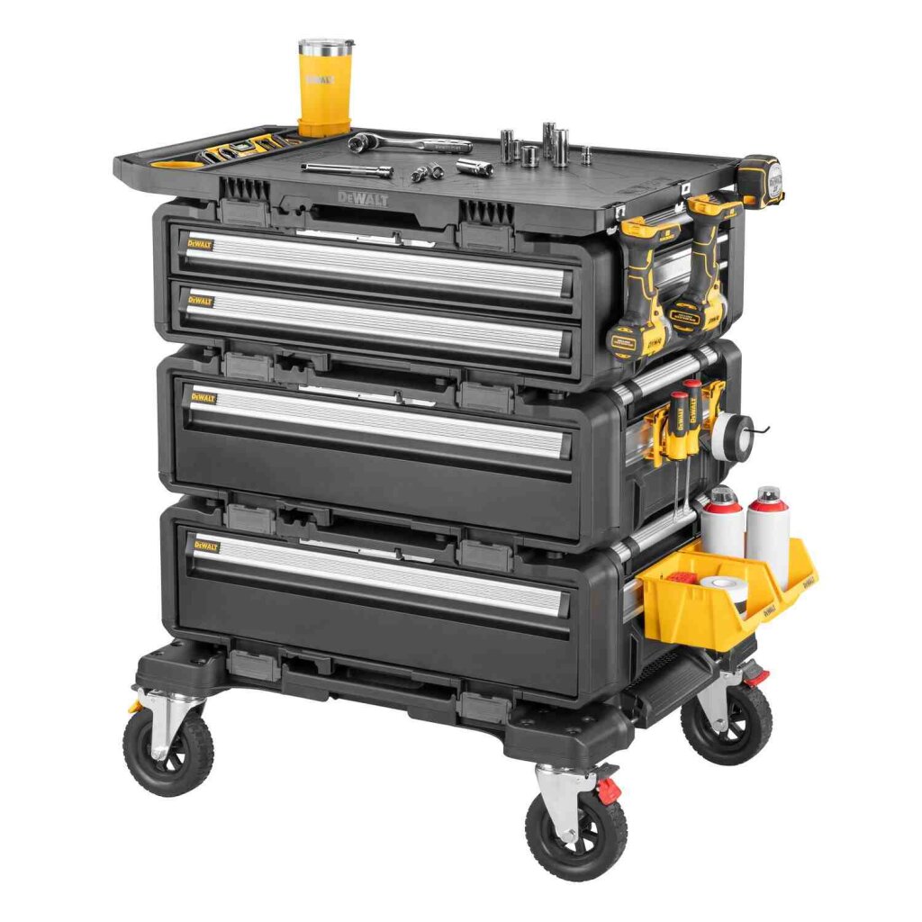 Рабочая станция 5 в 1 (комплект ящиков на тележке) TOUGHSYSTEM 2.0 DXL DeWALT DWST60510-1 - Изображение 3