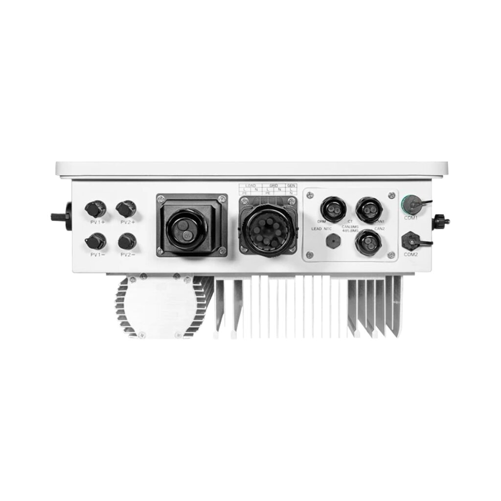 Гибридный однофазный инвертор Megarevo for LP R6KL1DA-G2S (6kW, 48V, LCD дисплей, порт GEN) - Изображение 3