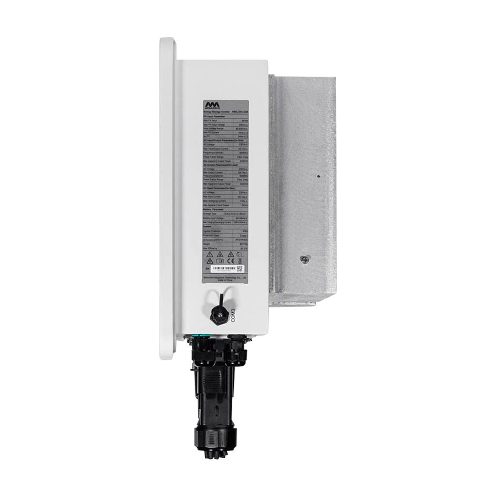 Гибридный однофазный инвертор Megarevo for LP R6KL1DA-G2S (6kW, 48V, LCD дисплей, порт GEN) - Изображение 6