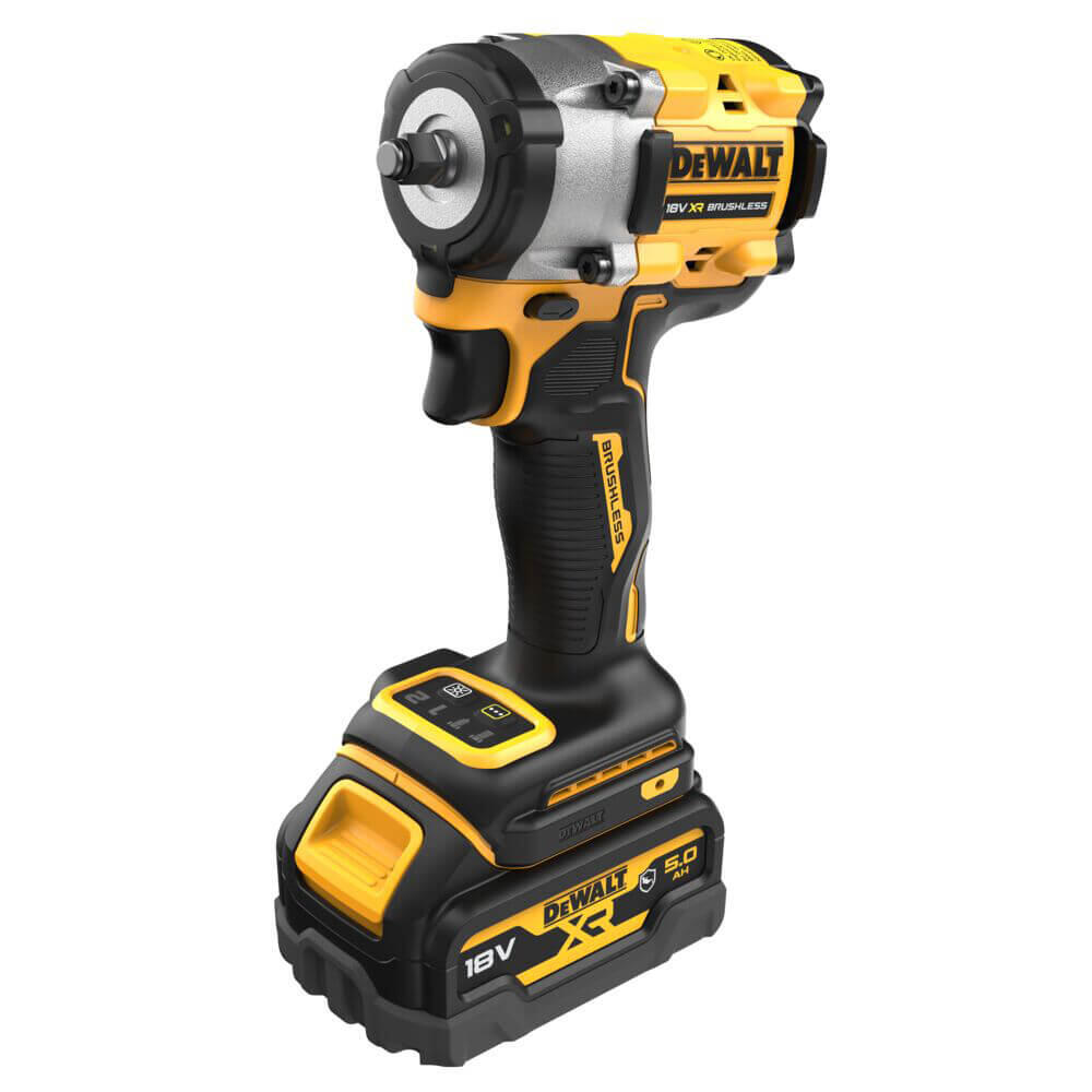 Гайковерт ударный аккумуляторный бесщёточный DeWALT DCF923P2G - Изображение 4