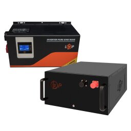 Комплект резервного питания LogicPower ИБП 2000W + литиевая (LiFePO4) батарея 7168Wh