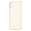 Чехол Baseus для iPhone Xs Max Simplicity Прозрачный Золотой (ARAPIPH65-A0V) - Зображення 1