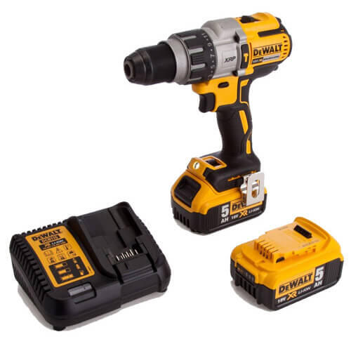 Дрель-шуруповерт аккумуляторная бесщёточная ударная DeWALT DCD996P2 - Изображение 2
