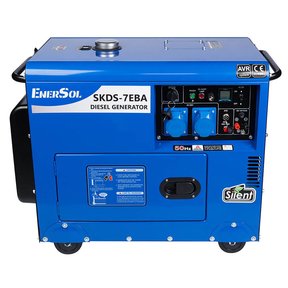Генератор дизельный EnerSol SKDS-7EBA SKDS-7EBA - Изображение 1