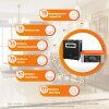 Комплект резервного питания LP(LogicPower) ИБП + литиевая (LiFePO4) батарея (UPS В1500 + АКБ LiFePO4 4096W) - Изображение 2