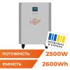 Система резервного питания LP Autonomic Power FW 2500W (АКБ 2600Wh) Графит мат - Изображение 1