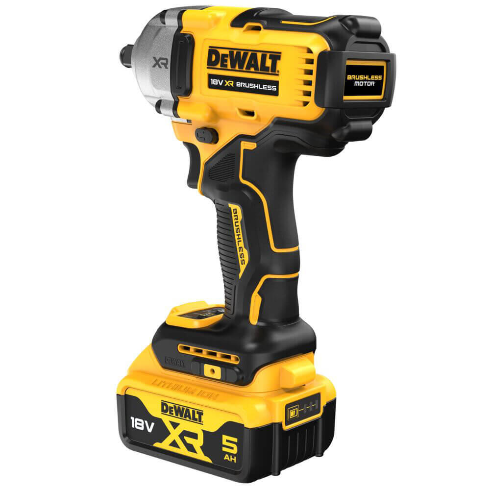 Гайковерт ударный аккумуляторный бесщёточный DeWALT DCF891P2T - Изображение 6