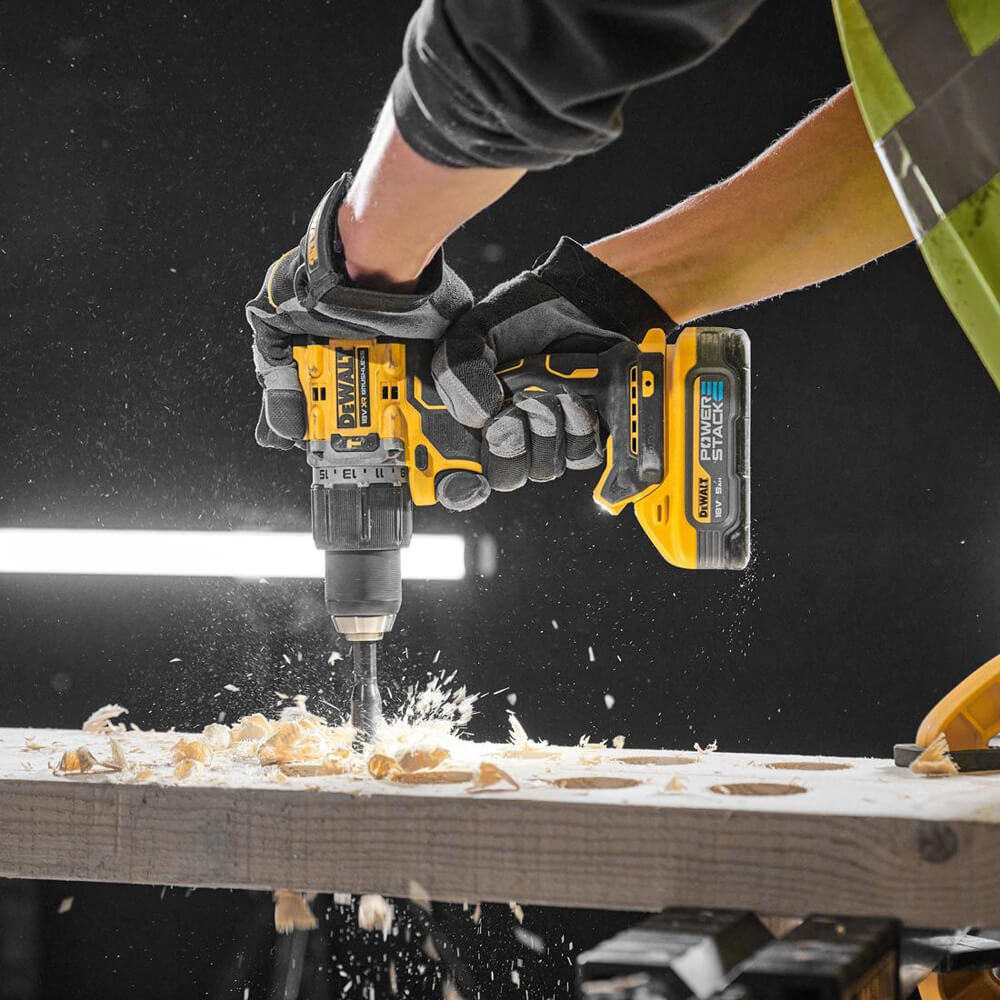 Дрель-шуруповёрт аккумуляторная бесщёточная ударная DeWALT DCD805H2T - Изображение 4