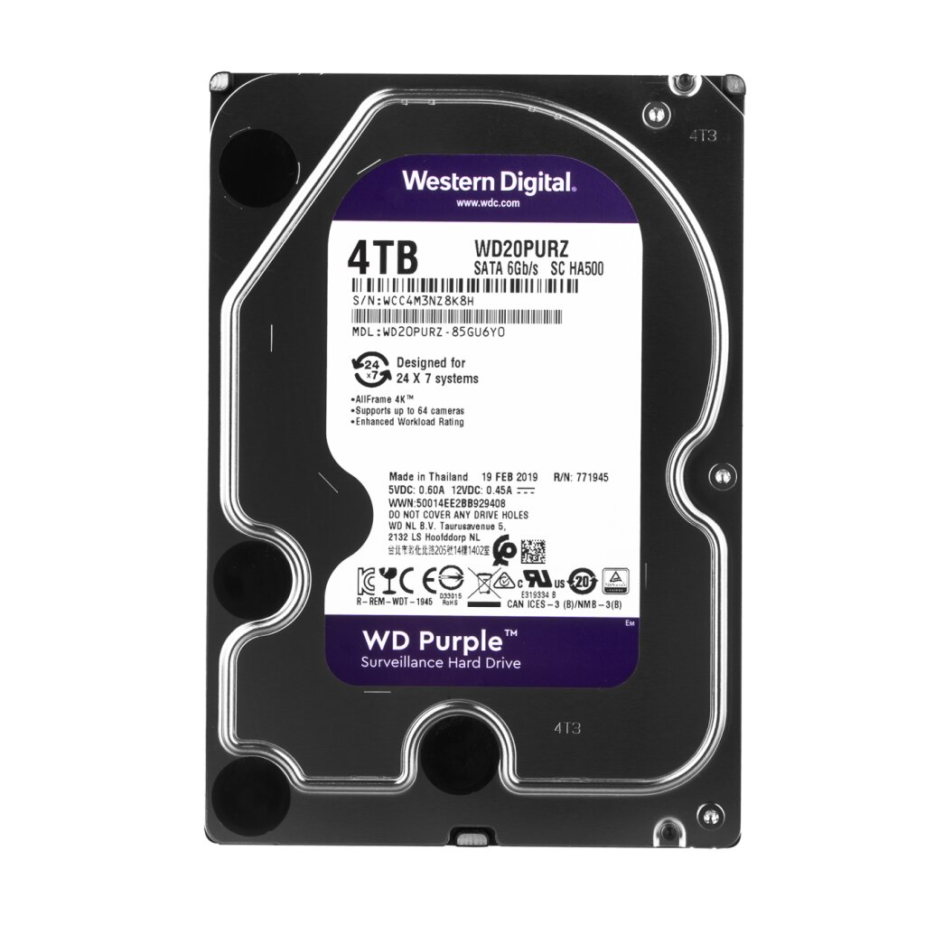 Жесткий диск Western Digital 4TB Purple - Изображение 2