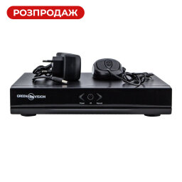 IP видеорегистратор 9-канальный 8MP NVR GreenVision GV-N-S012/09 (Lite)