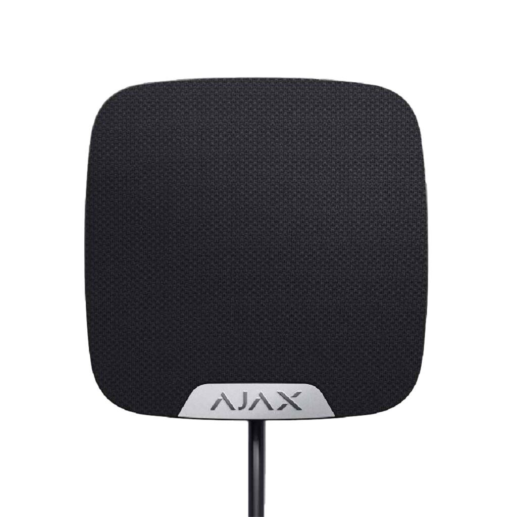 Проводная сирена для помещений AJAX HomeSiren Fibra (black) - Изображение 1