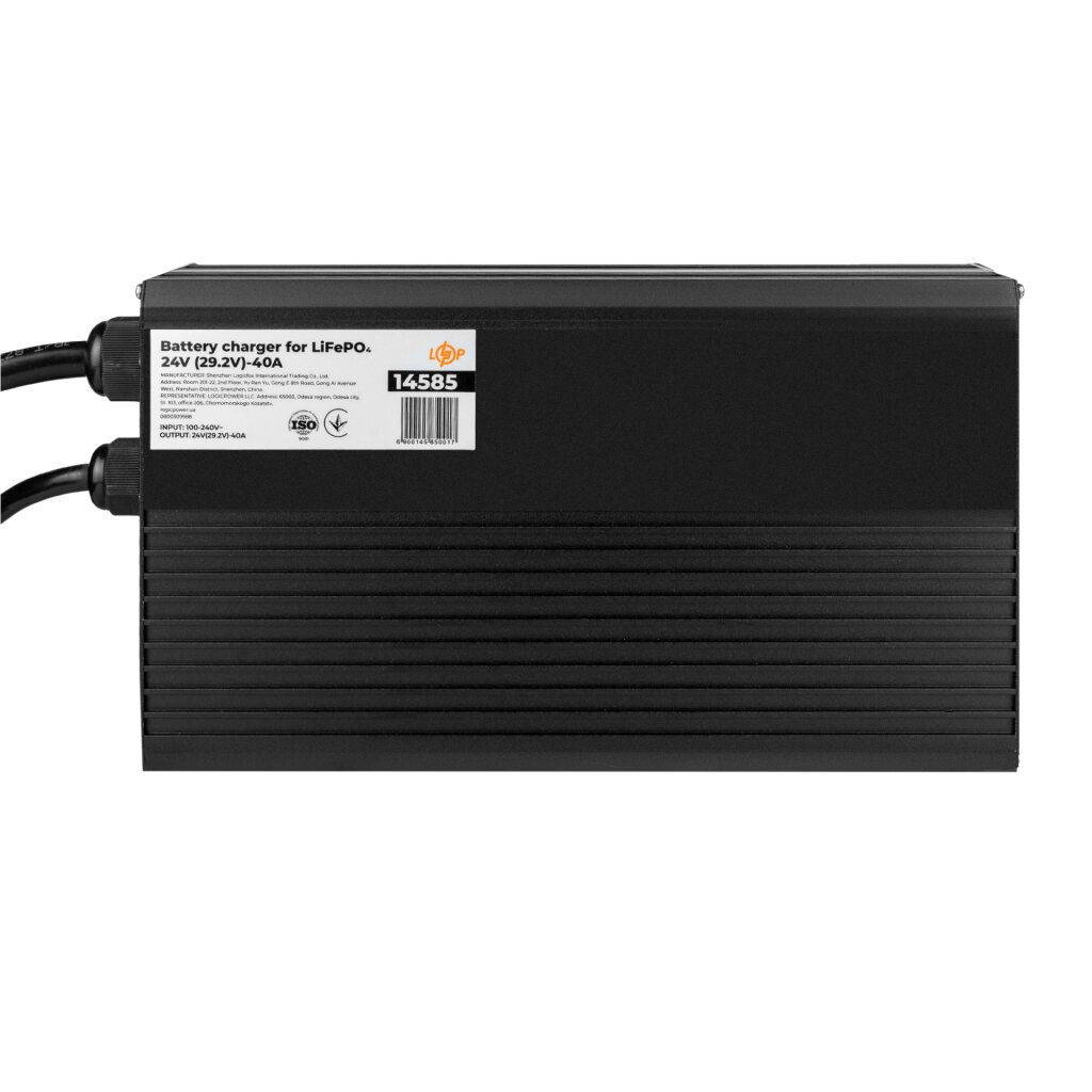 Зарядное устройство для аккумуляторов LiFePO4 24V (29.2V)-40A-960W - Изображение 1