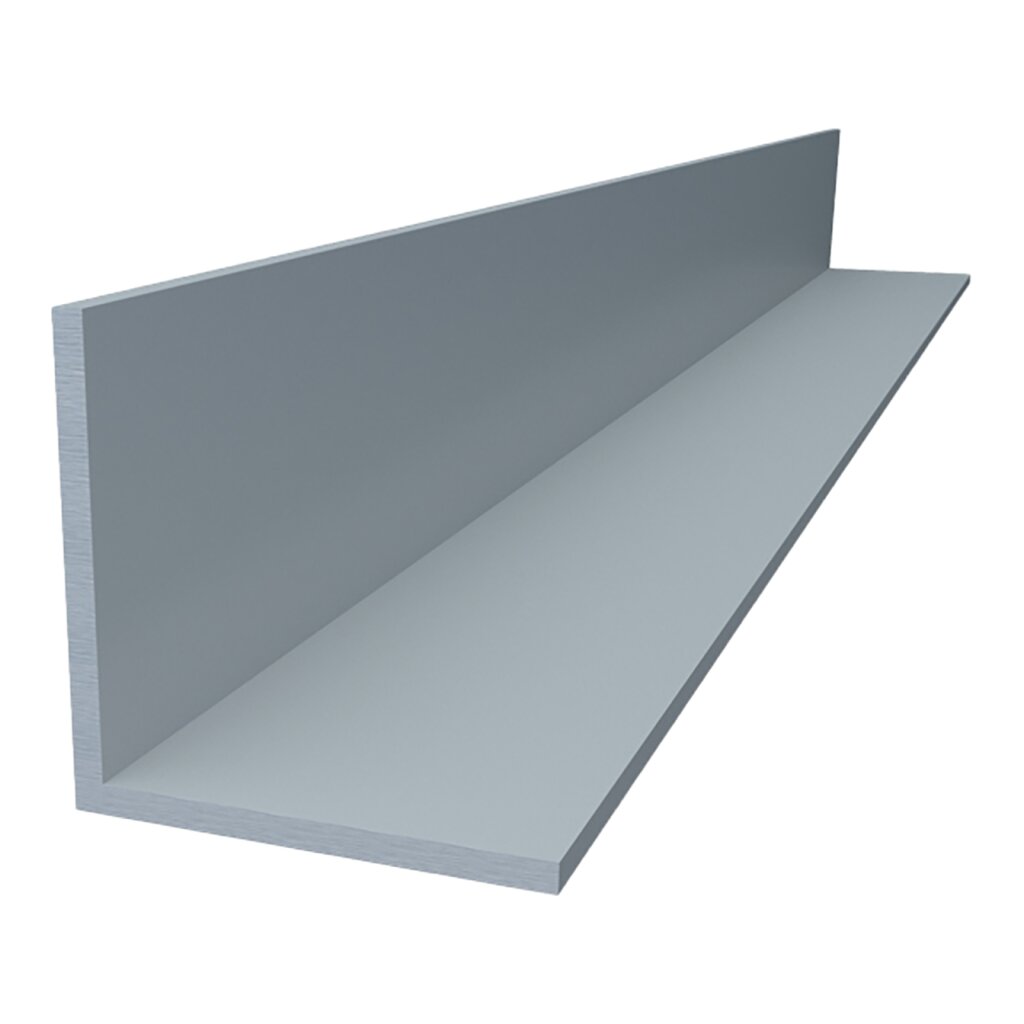 Алюминиевая рейка угловая AR-02/40*40*4 5700 мм - Изображение 1