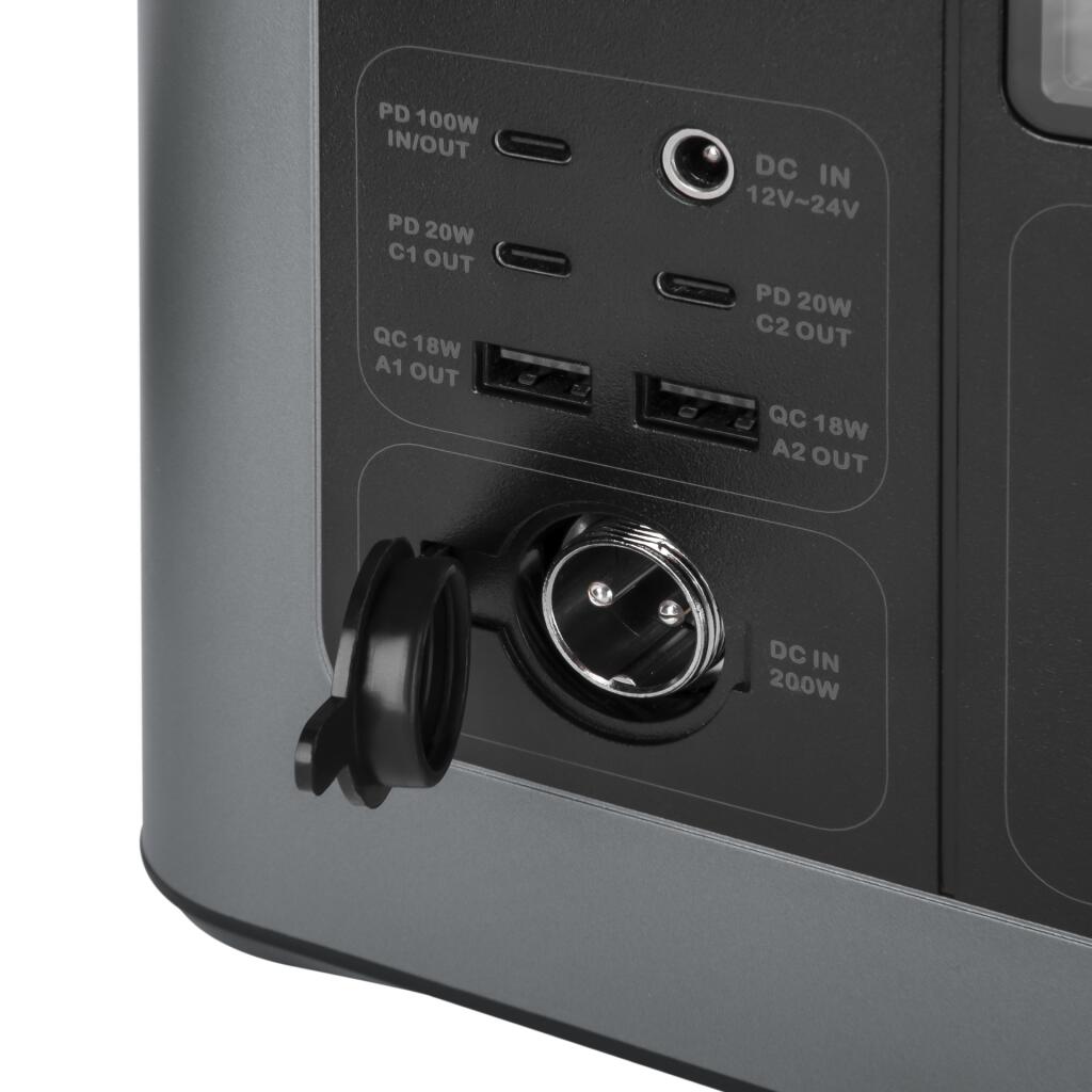 Багатофункціональна портативна зарядна станція LP CHARGER MPPT 700 Pro (700W, 614Wh) - Зображення 7