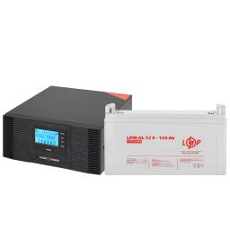 Комплект резервного питания ИБП + гелевая батарея (UPS B1500 + АКБ GL 1440W)