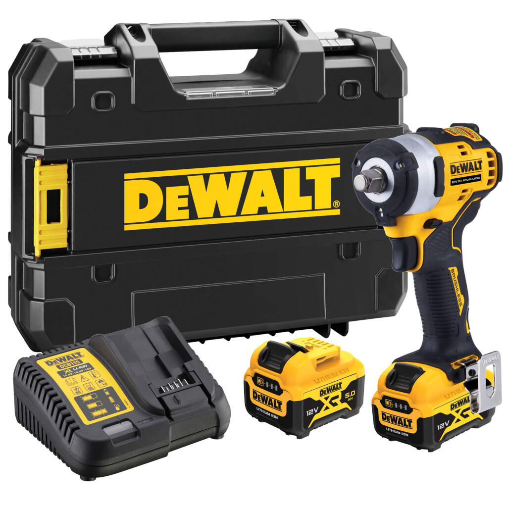 Гайковёрт ударный аккумуляторный бесщёточный DeWALT DCF901P2 - Изображение 4