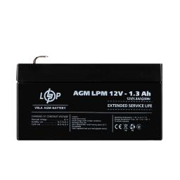 Аккумулятор AGM LPM 12V - 1.3 Ah