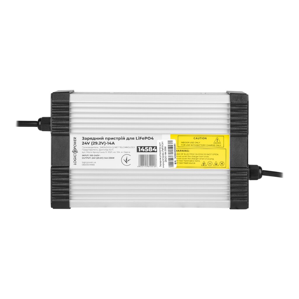 Зарядний пристрій для акумуляторів LiFePO4 24V (29.2V)-14A-336W - Изображение 1