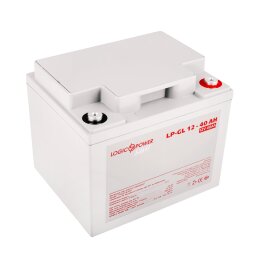 Аккумулятор гелевый LP-GL 12V - 40 Ah Silver