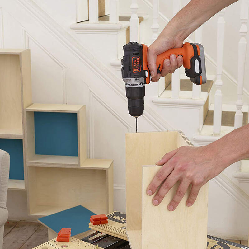 Дрель-шуруповерт аккумуляторная бесщёточная ударная BLACK+DECKER BDCHD12S1 - Изображение 5