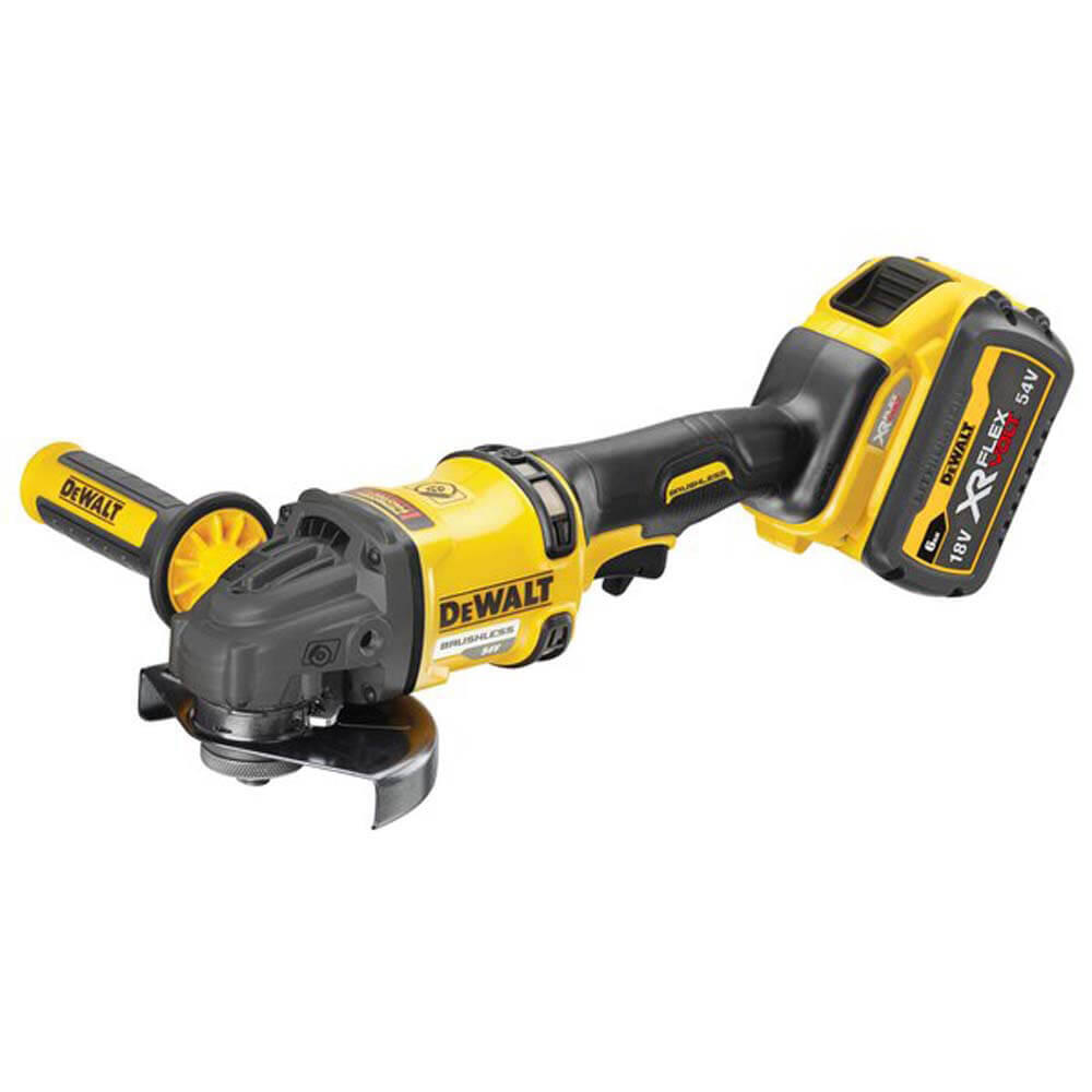 Шлифмашина угловая - болгарка аккумуляторная бесщёточная DeWALT DCG418T2 DCG418T2 - Изображение 2
