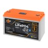 Акумулятор LP LiFePO4 12,8V - 100 Ah (1280Wh) (BMS 100A/50А) пластик LCD Smart BT - Изображение 4