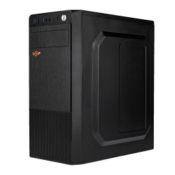 Корпус БЕЗ БЖ LP 2109 - black case chassis cover 1xUSB2.0, 2xUSB3.0