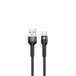 Кабель Remax Jany USB 2.0 to Type-C 2.4A 1M Черный (RC-124a)