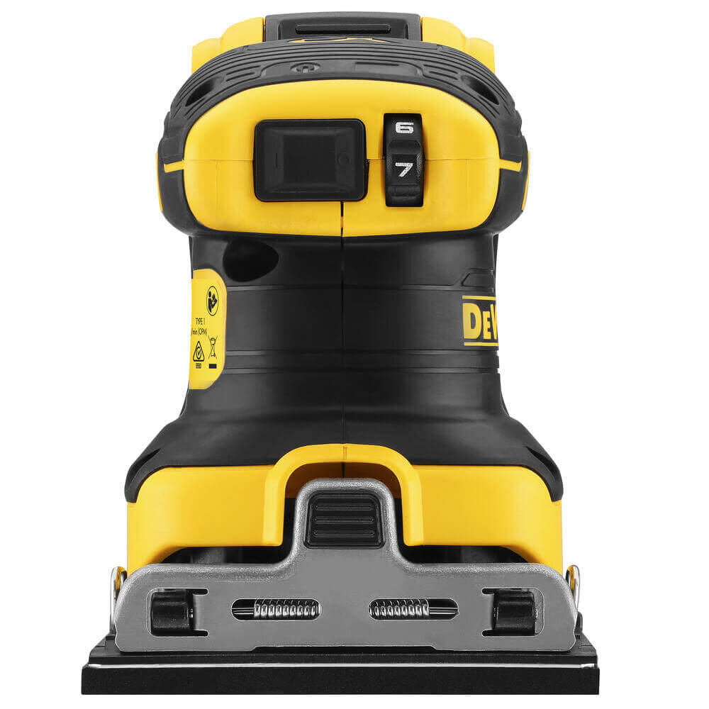 Шлифмашина вибрационная аккумуляторная DeWALT DCW200NT DCW200NT - Изображение 5
