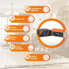 Комплект резервного питания LogicPower B1500 Black + литиевая (LiFePO4) батарея 2560Wh - Изображение 3