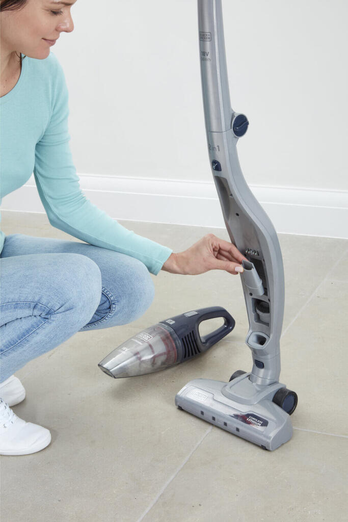 Пылесос аккумуляторний (электровеник) BLACK+DECKER SVB520JW SVB520JW - Изображение 3