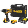 Дрель-шуруповёрт аккумуляторная бесщёточная DeWALT DCD800E2T - Изображение 1