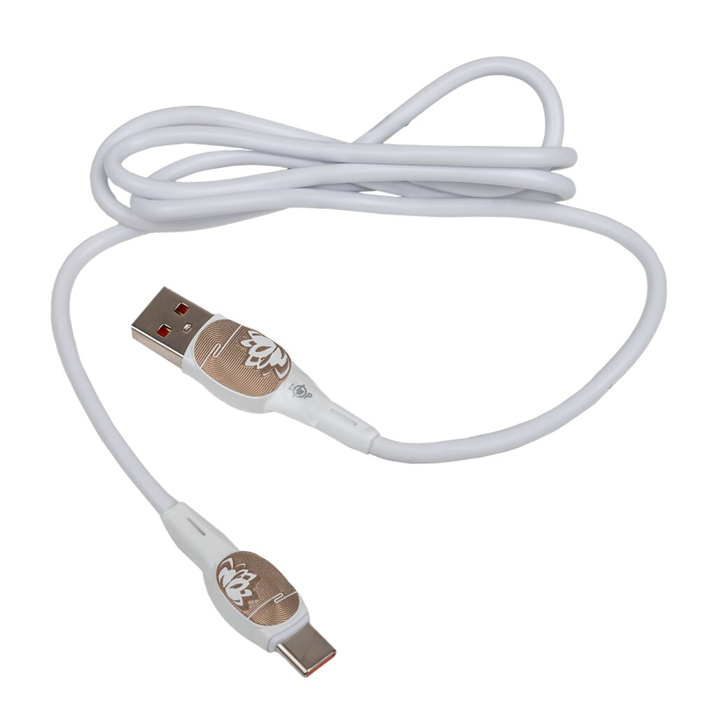 Кабель (шнур) LP USB 3.0 to USB Type-C 3A 30W зі швидкою зарядкою (QC) 1м C301DC - Изображение 2