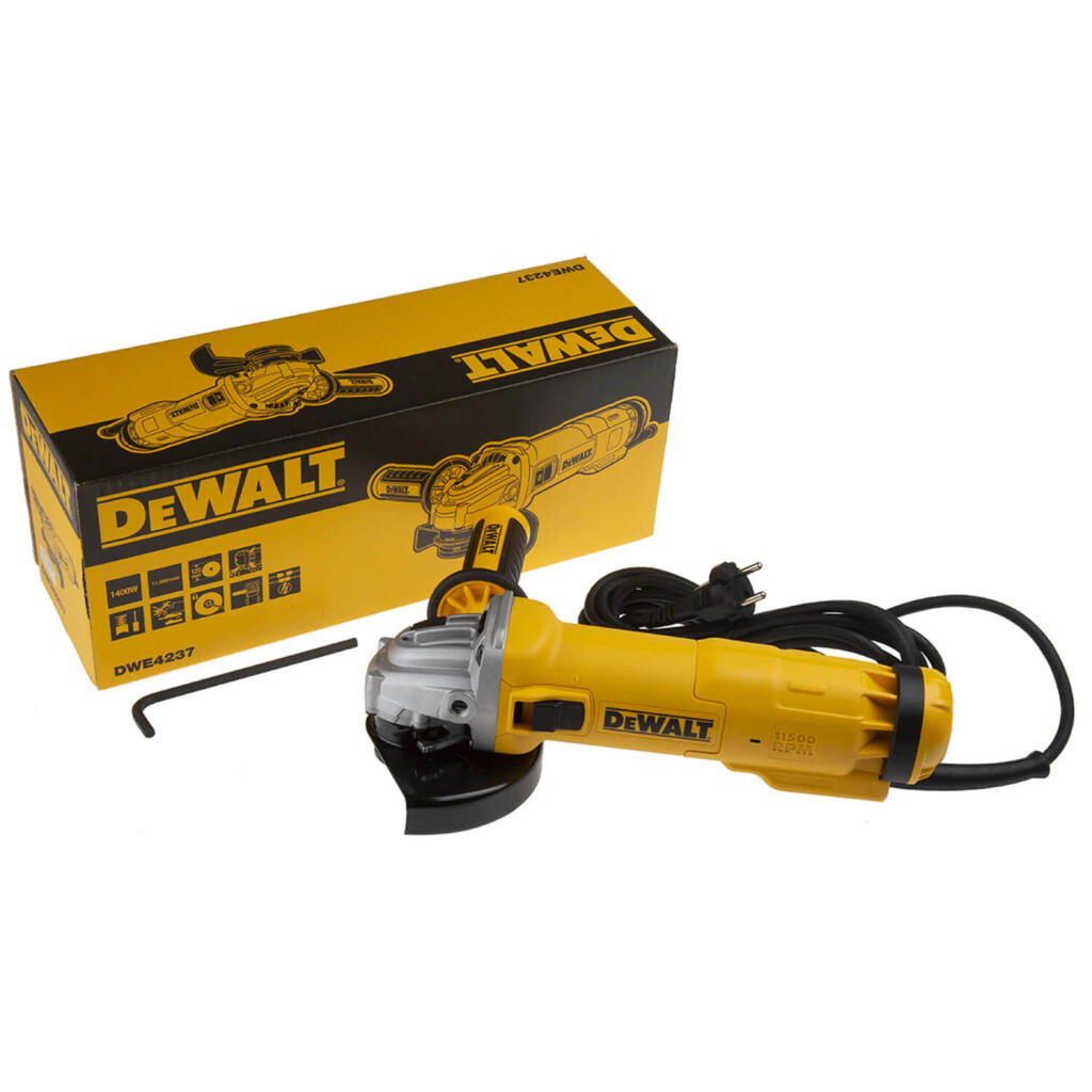 Шлифмашина угловая - болгарка сетевая DeWALT DWE4237 DWE4237 - Изображение 5