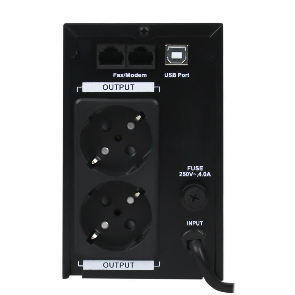 Источник бесперебойного питания (ИБП) LPM-U625VA (437Вт) - Изображение 3