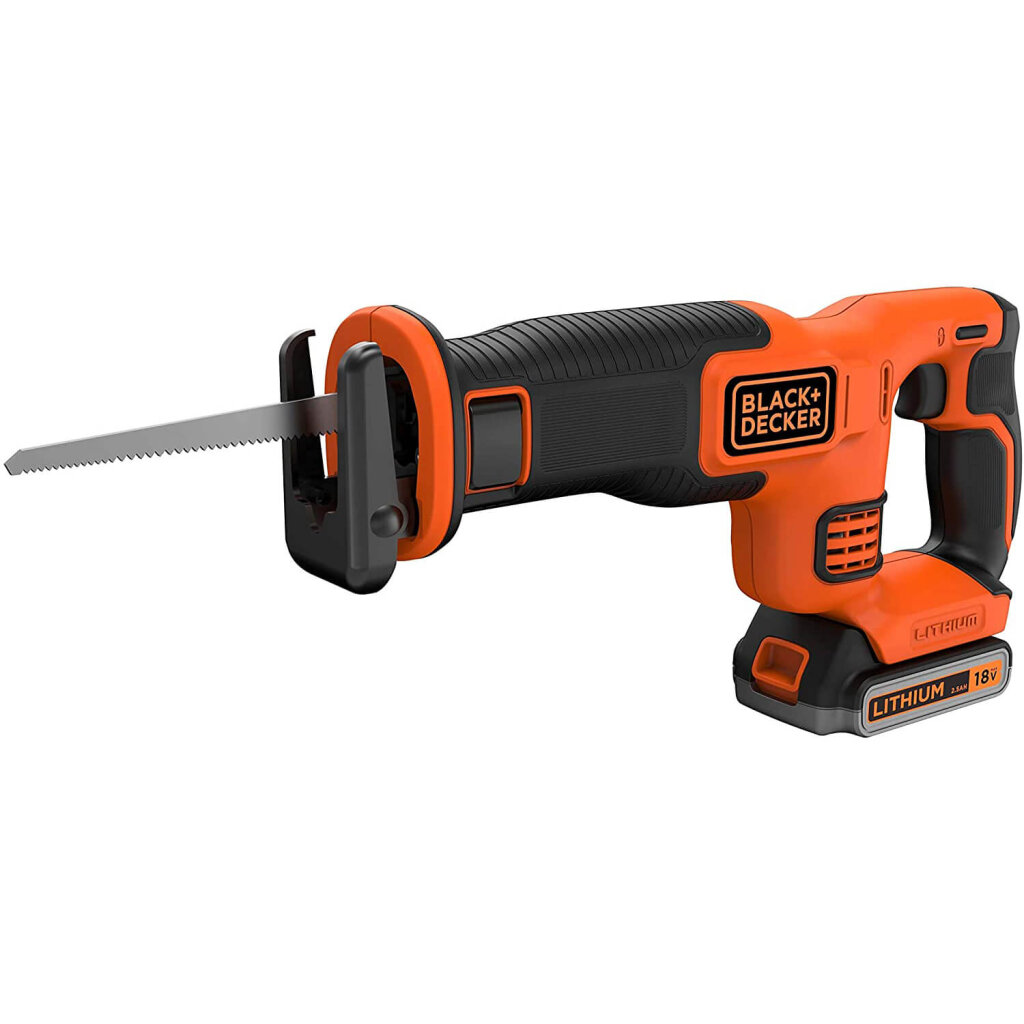 Пила сабельная аккумуляторная BLACK+DECKER BDCR18E1 BDCR18E1 - Изображение 1