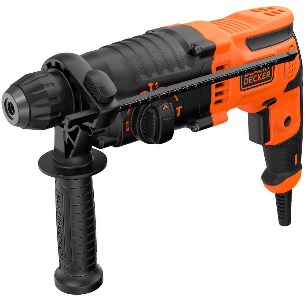 Перфоратор мережевий SDS-Plus BLACK+DECKER BEHS0 BEHS01K - Зображення 2