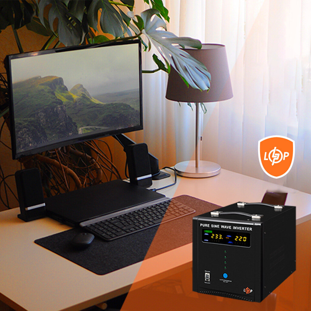 ИБП LogicPower LPY-PSW-2500VA+ (1800Вт) 10A/20A с правильной синусоидой 24V - Изображение 8