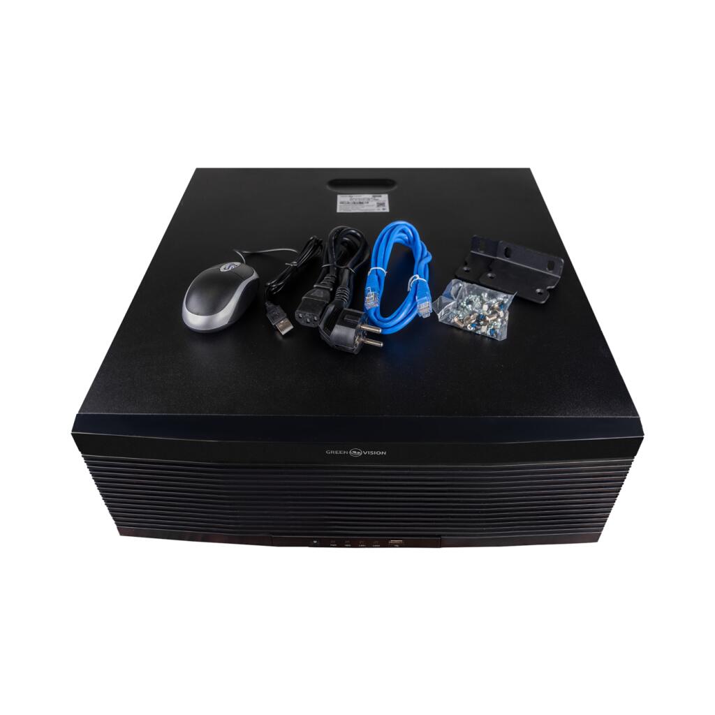 IP видеорегистратор 128-канальный 12MP NVR GreenVision GV-N-I023/128 - Изображение 5