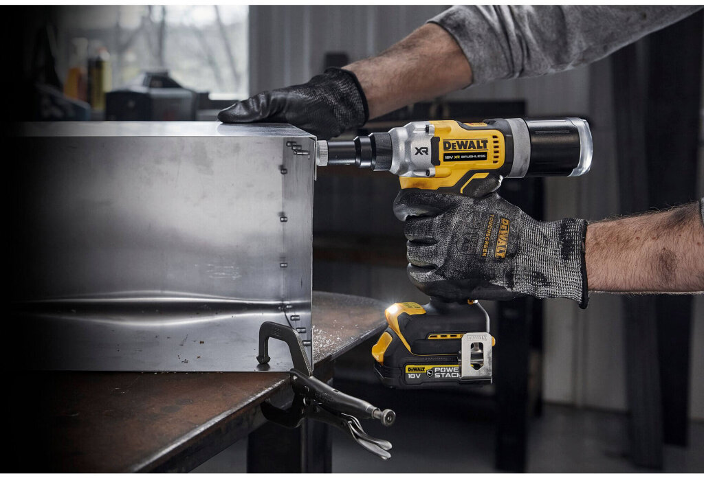 Заклепочник акумуляторний безщітковий DeWALT DCF DCF414NT - Изображение 7