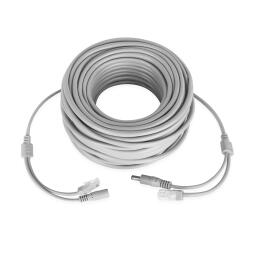 Патчкорд комбинированный по витой паре GV-RJ-45+DC-20M