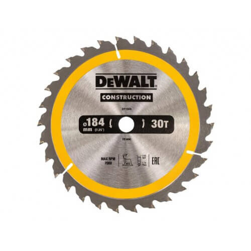 Диск пильный СONSTRUCTION DeWALT DT1940 - Изображение 1