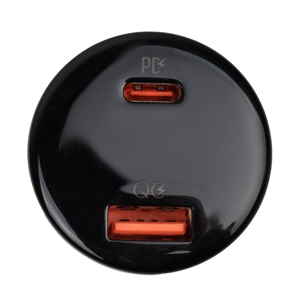Зарядка в прикурювач LP 100W Type-C+USB (QC4/PD3.0/PPS) WCH01 - Зображення 3