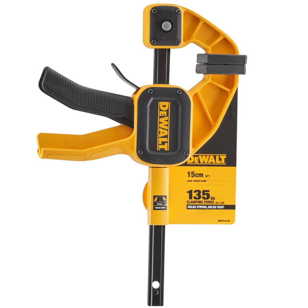 Струбцина L триггерная с максимальным усилием сжатия 135 кг DeWALT DWHT0-83192 DWHT0-83192 - Изображение 4