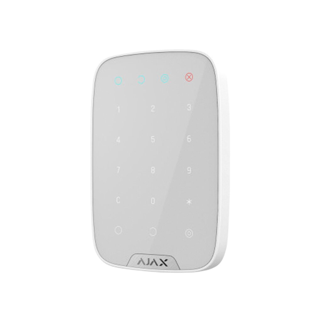 Беспроводная сенсорная клавиатура AJAX KeyPad Combi (white) - Изображение 1