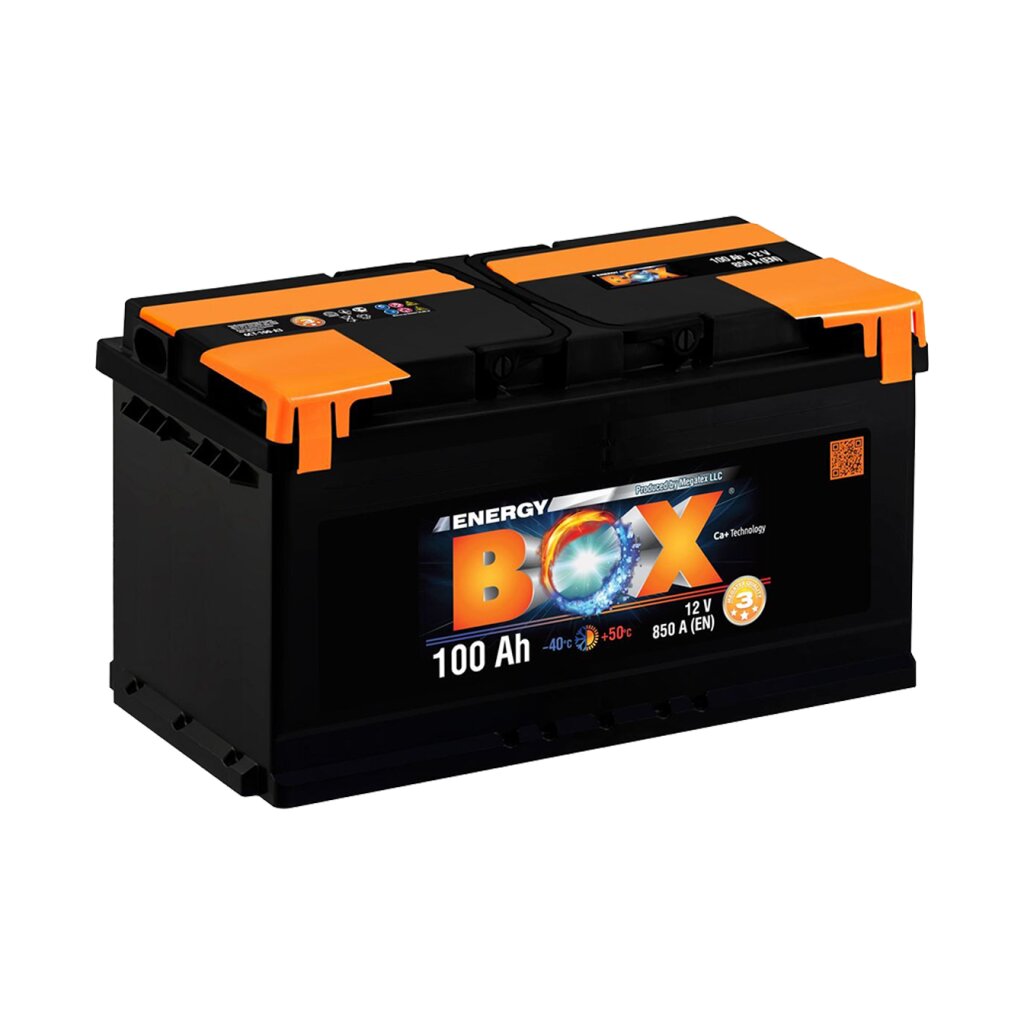 Аккумулятор авто Мегатекс Energy BOX (М3) 6СТ-100-АЗ (лев) ТХП 850 - Изображение 1