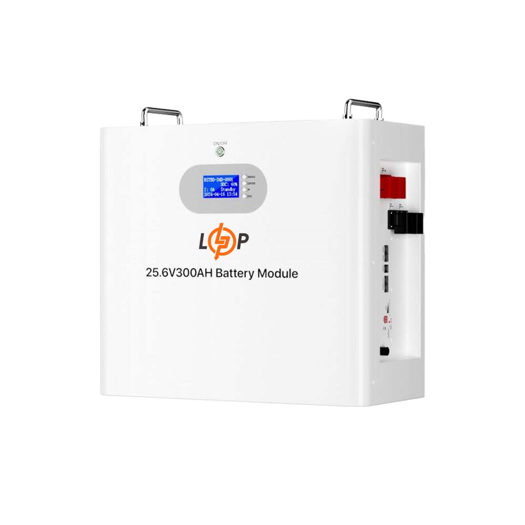 Акумулятор LP LiFePO4 25,6V - 300 Ah 7680Wh (Smart BMS 200A) RS485/CAN - Зображення 2