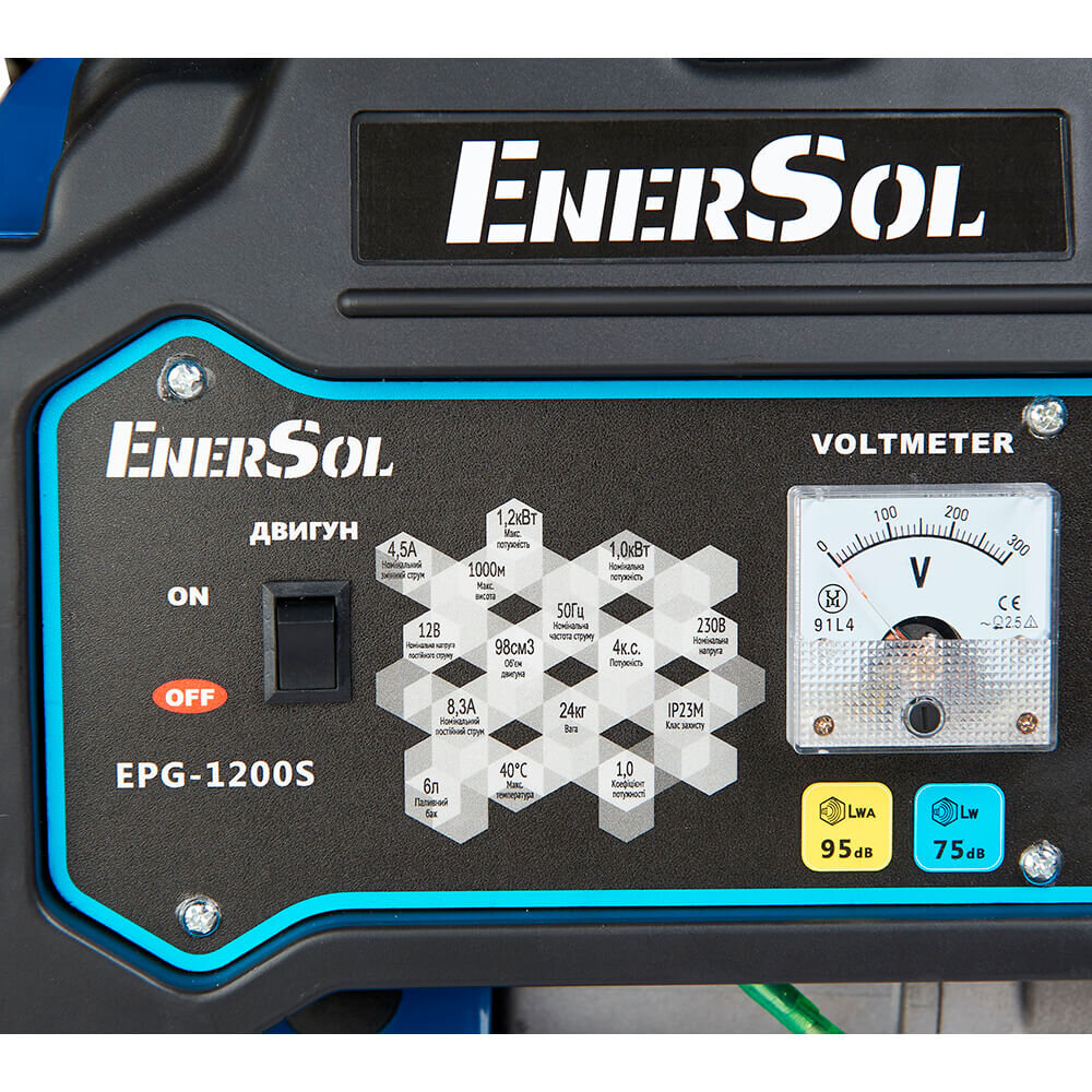 Генератор бензиновый EnerSol EPG-1200S EPG-1200S - Изображение 8