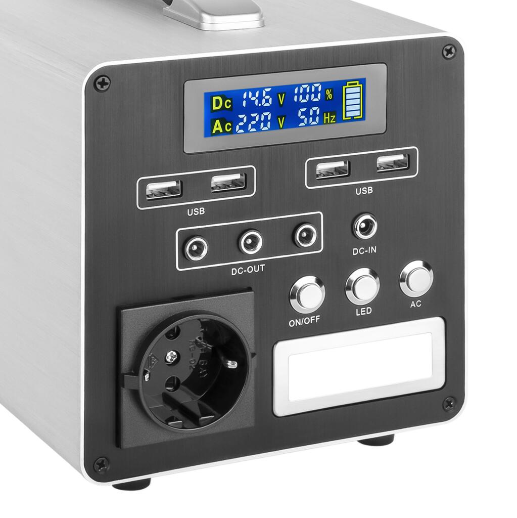 Многофункциональная портативная зарядная станция LP CHARGER MPPT 500 (500W, 512Wh) - Изображение 6